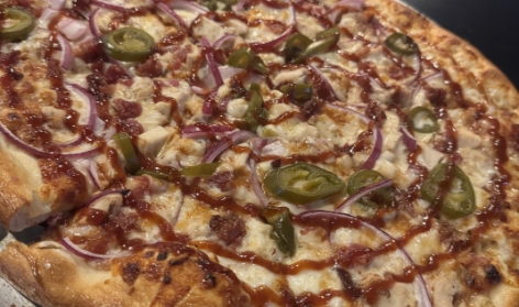 BBQ Chicken Pizza Union Station Rocky Hill Knoxville Restaurant